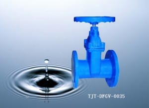 Ductile Iron Resilient seat Non-rising stem gate valve /DN40-DN600