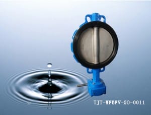 Vulcanized Seat Wafer Butterfly Valve N0 Pin /DN40-DN600