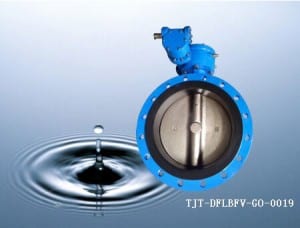 Ductile Iron Double Flange Butterfly Valve With Pin/ DN50-DN2000