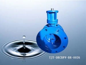 Ductile Iron Double Flange Eccentric Butterfly Valve Series 13/DN200-DN2600