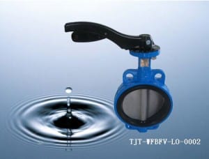 Al Lever & SS Disc Wafer Butterfly Valve Pin Less /DN40-DN300